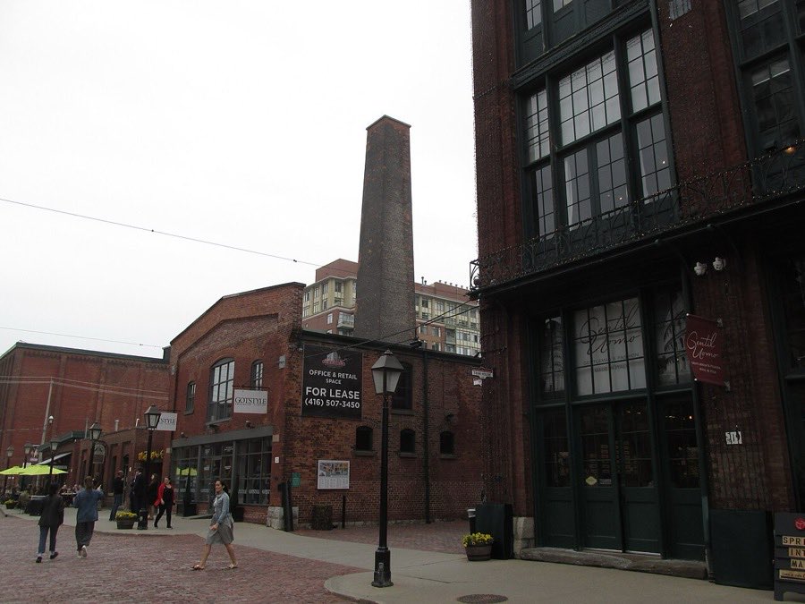 Wedding guests' shuttle territory — Toronto's Distillery District, one of the GTA wedding venues we run bus rentals to