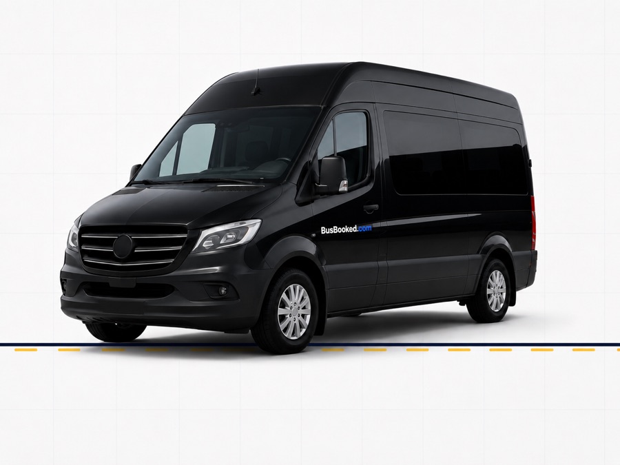 Sprinter van for rent in the GTA, seats up to 14 passengers